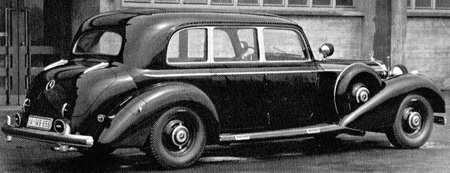 Бронированный W150 II. Вид сзади